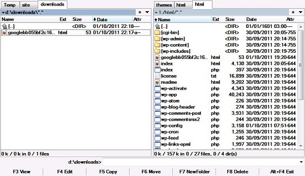 Upload verification file to Google Webmaster Tools